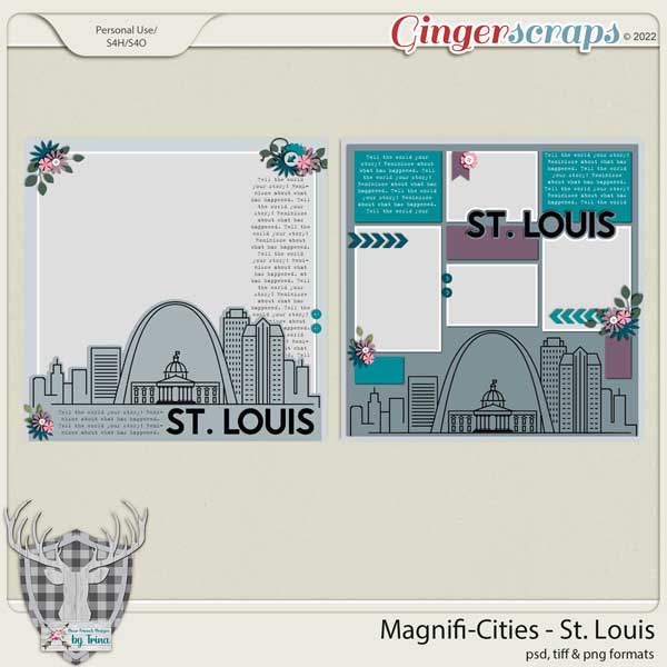 MagnifiCities: St Louis by Dear Friends Designs by Trina
