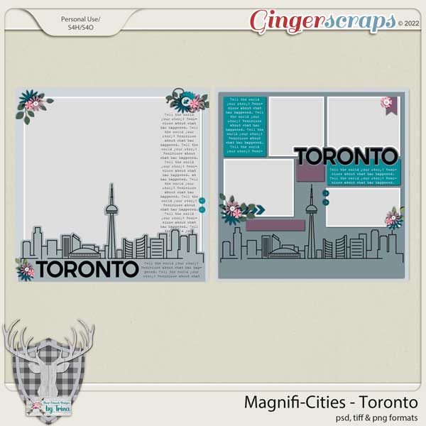 MagnifiCities: Toronto by Dear Friends Designs by Trina