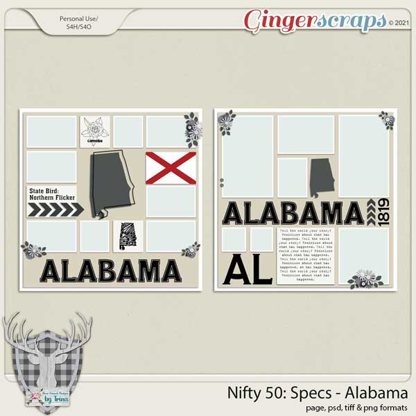 Nifty 50: Specs - Alabama