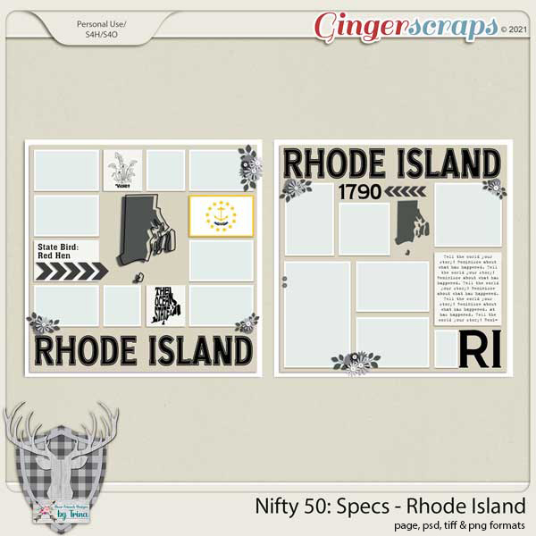 Nifty 50: Specs - Rhode Island