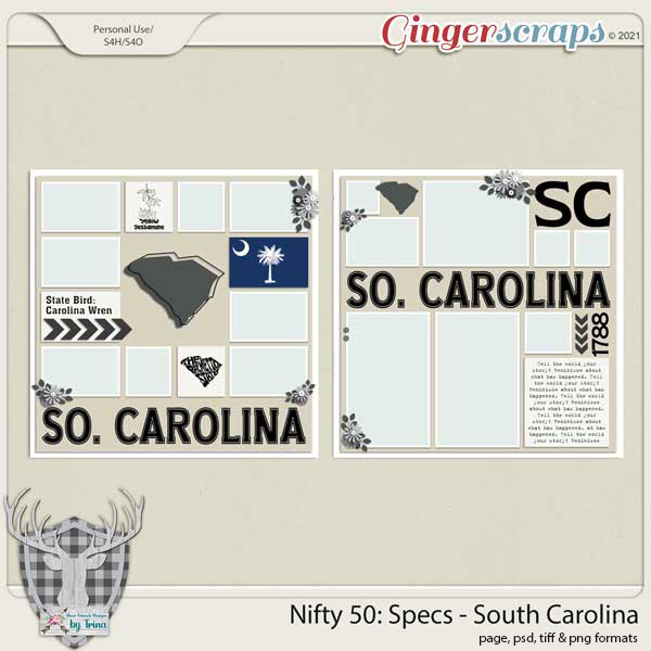 Nifty 50: Specs - South Carolina