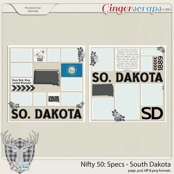 Nifty 50: Specs - South Dakota