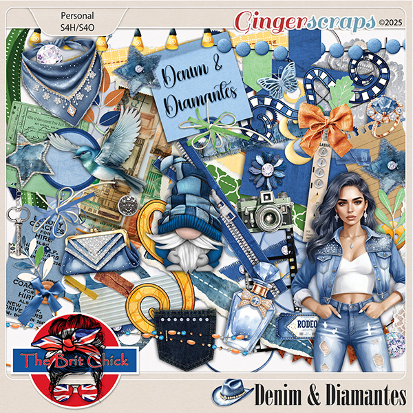 Denim & Diamantes Elements By The Brit Chck