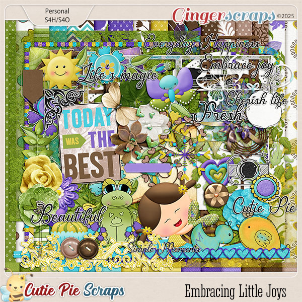 Embracing Little Joys Page Kit