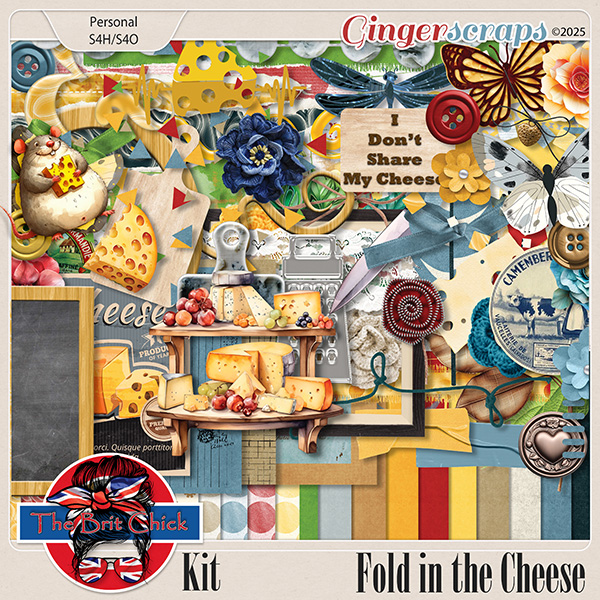 Fold In The Cheese Kit By The Brit Chick