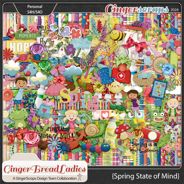 GingerBread Ladies Collab: Spring State Of Mind