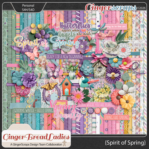 GingerBread Ladies Collab: Spirit of Spring