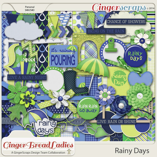 GingerBread Ladies Collab: Rainy Days