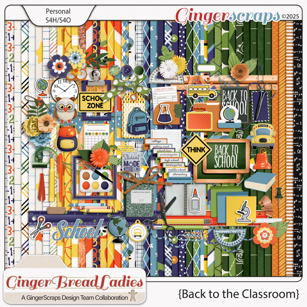 GingerBread Ladies Collab: Back To The Classroom
