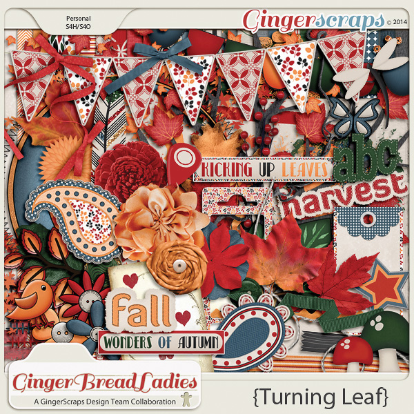 GingerBread Ladies Collab: Turning Leaf