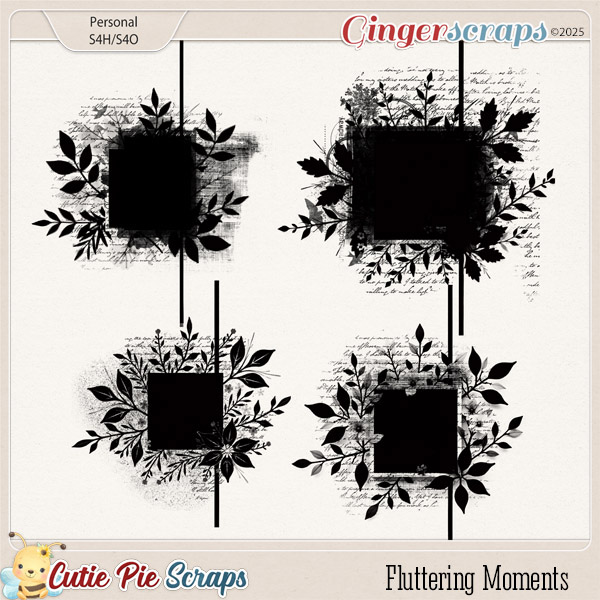 Fluttering Moments Photo Masks