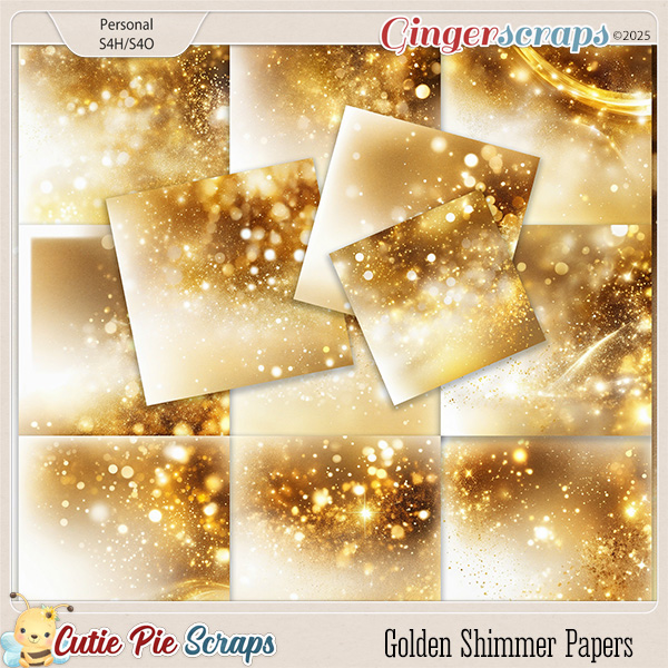 Golden Shimmer Papers 01