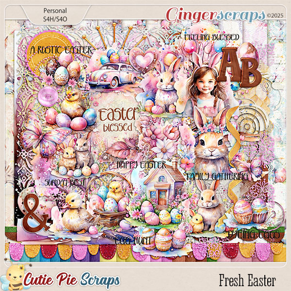 Fresh Easter Page Kit