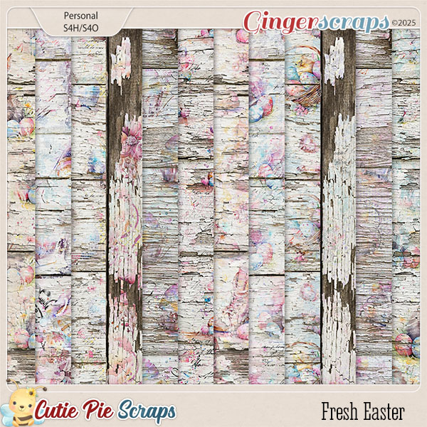 Fresh Easter Wood Papers