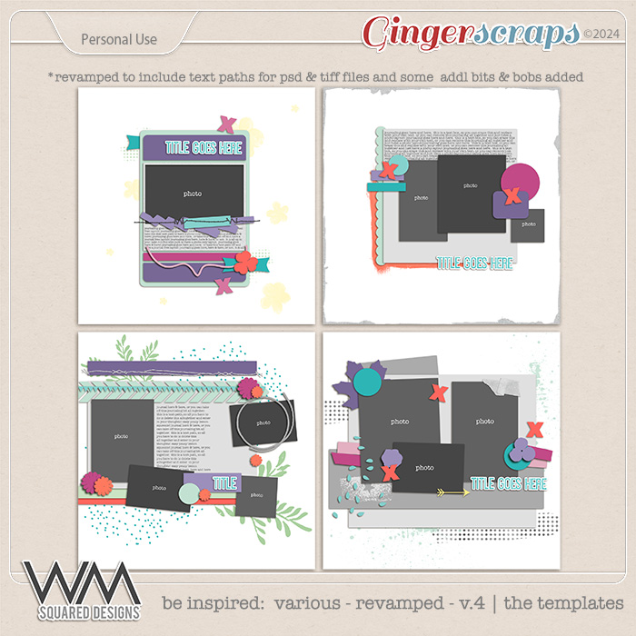 Be Inspired: Various v.4 - Revamped | The Templates  