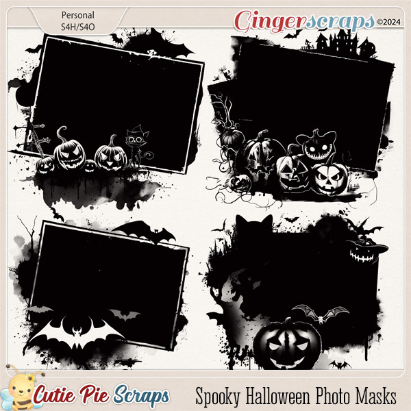 Spooky Halloween Photo Masks 02
