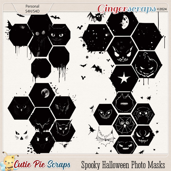Spooky Halloween Photo Masks 03