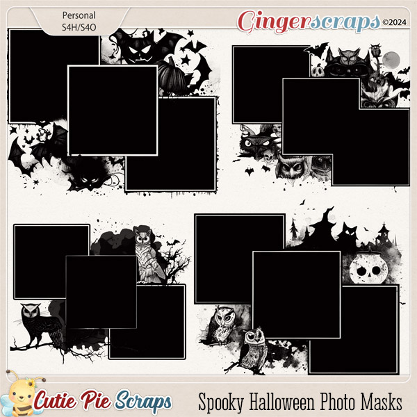 Spooky Halloween Photo Masks 04