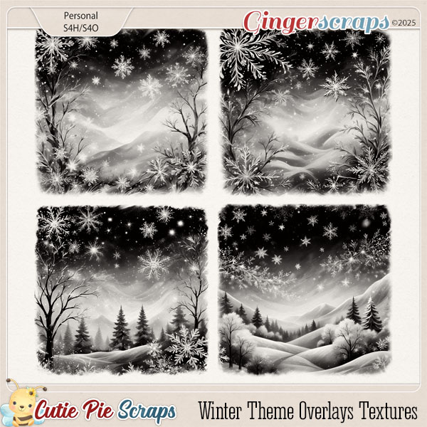 Winter Theme Overlays Texture 01