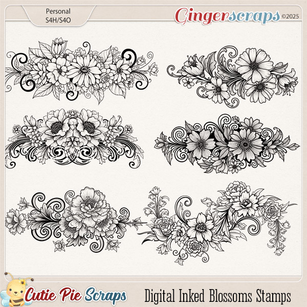 Digital Inked Blossoms Stamps-02