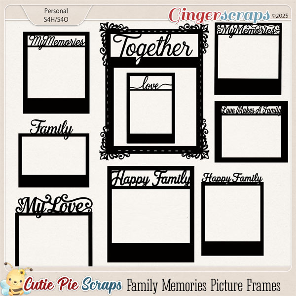 Family Memories Picture Frames