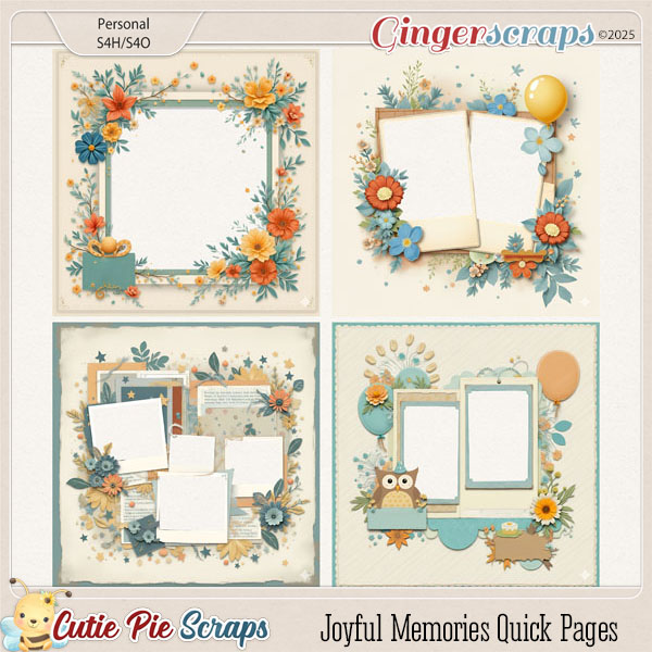 Joyful Memories Quick Pages