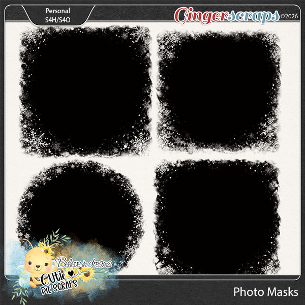 Frosty Edge Photo Masks