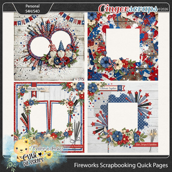 Fireworks Scrapbooking Quick Pages