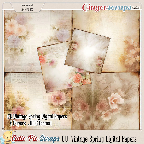 CU Vintage Spring Digital Papers-01