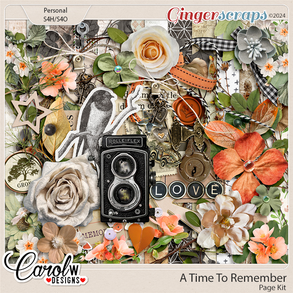A Time To Remember-Page Kit
