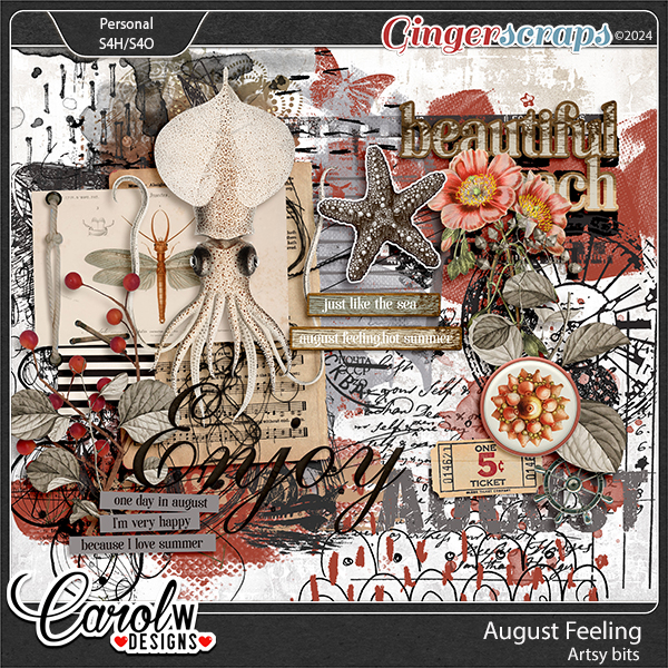 August Feeling-Artsy bits