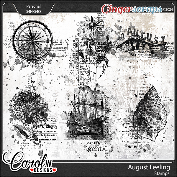August Feeling-Stamps