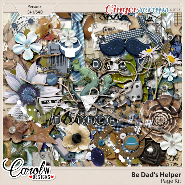Be Dad's Helper-Page Kit