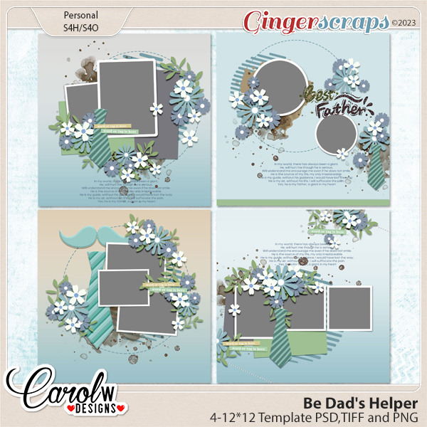 Be Dad's Helper-Template