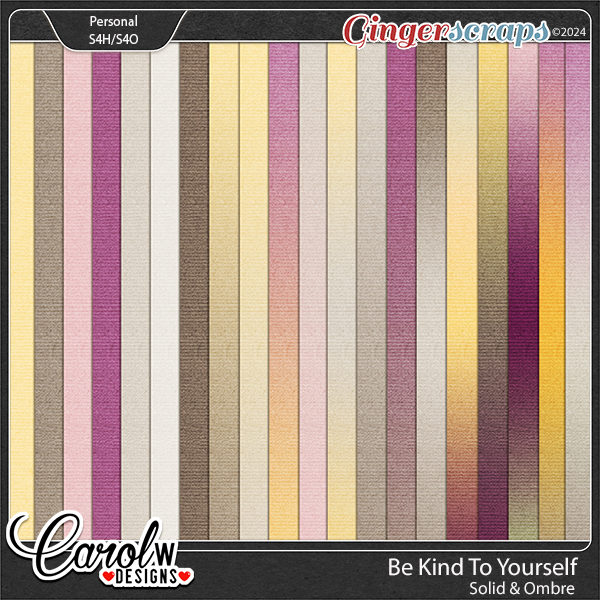 Be Kind To Yourself-Solid & Ombre