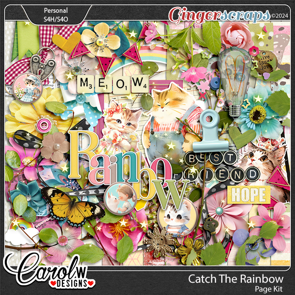 Catch The Rainbow-Page Kit