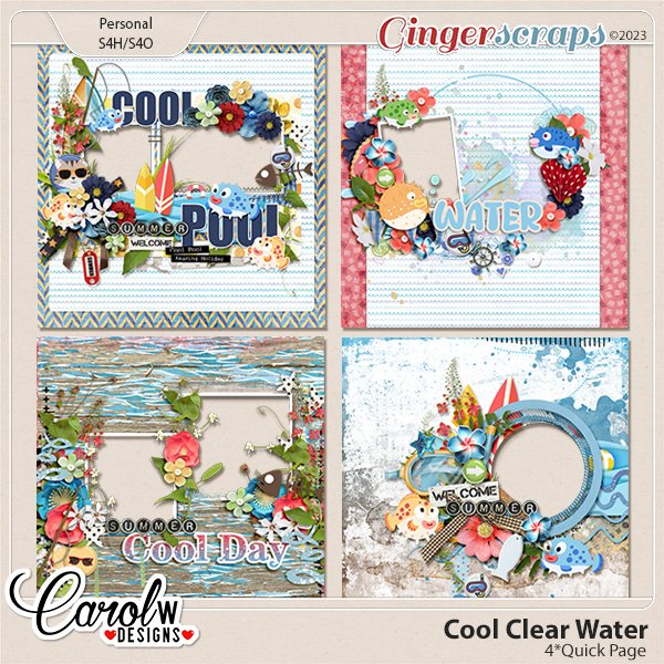 Cool Clear Water-Quick Pages