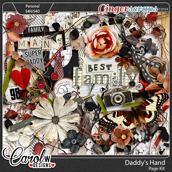 Daddy's Hand-Page Kit