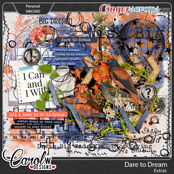 Dare to Dream-Artsy bits