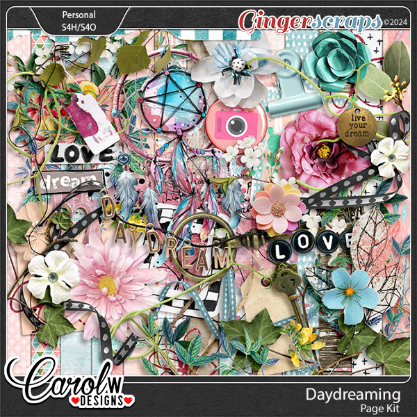 Daydreaming-Page Kit