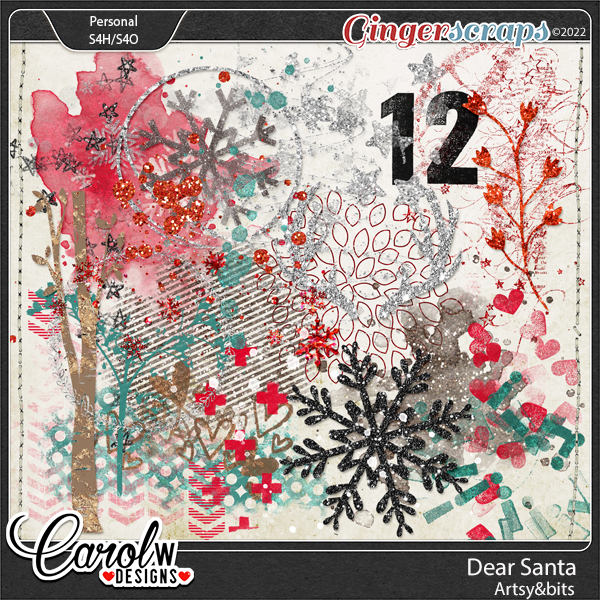 Dear Santa-Artsy&bits
