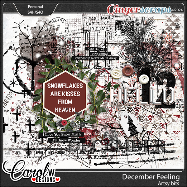 December Feeling-Artsy bits