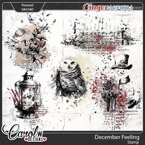 December Feeling-Stamps