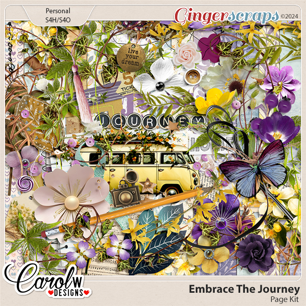 Embrace the Journey-Page Kit