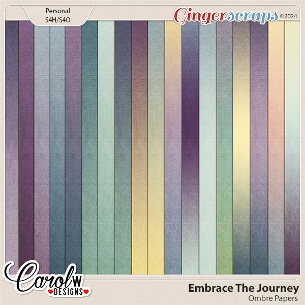 Embrace the Journey-Ombre paper