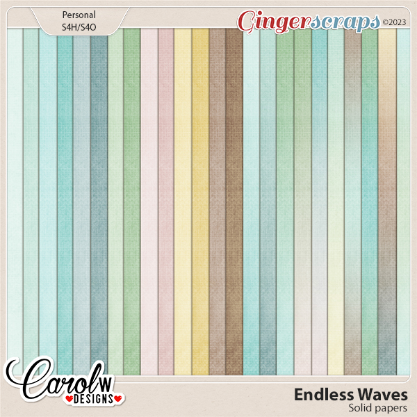 Endless Waves-Solid paper