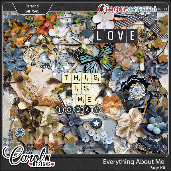 Everything About Me-Page Kit
