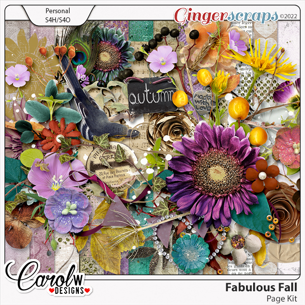 Fabulous Fall-Page Kit