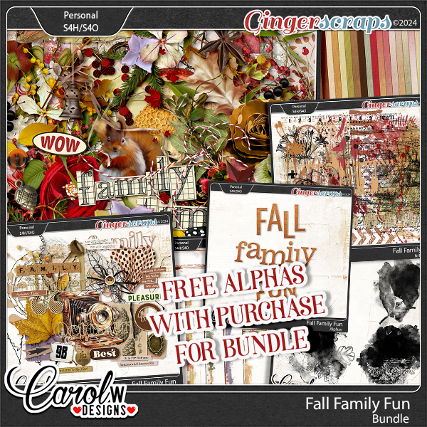 Fall Family Fun-Bundle +Free Alphas