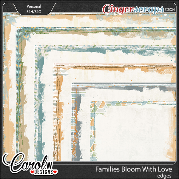 Families Bloom With Love-Edges